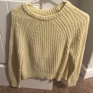 Yellow sweater worn once size small